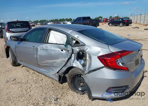 2017 Honda Civic Lx from USA, damaged, VIN 19XFC2F53HE027261